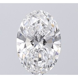 Diament laboratoryjny bezbarwny szlif owalny, 1.52ct, VVS1, D, IGI LG713594570